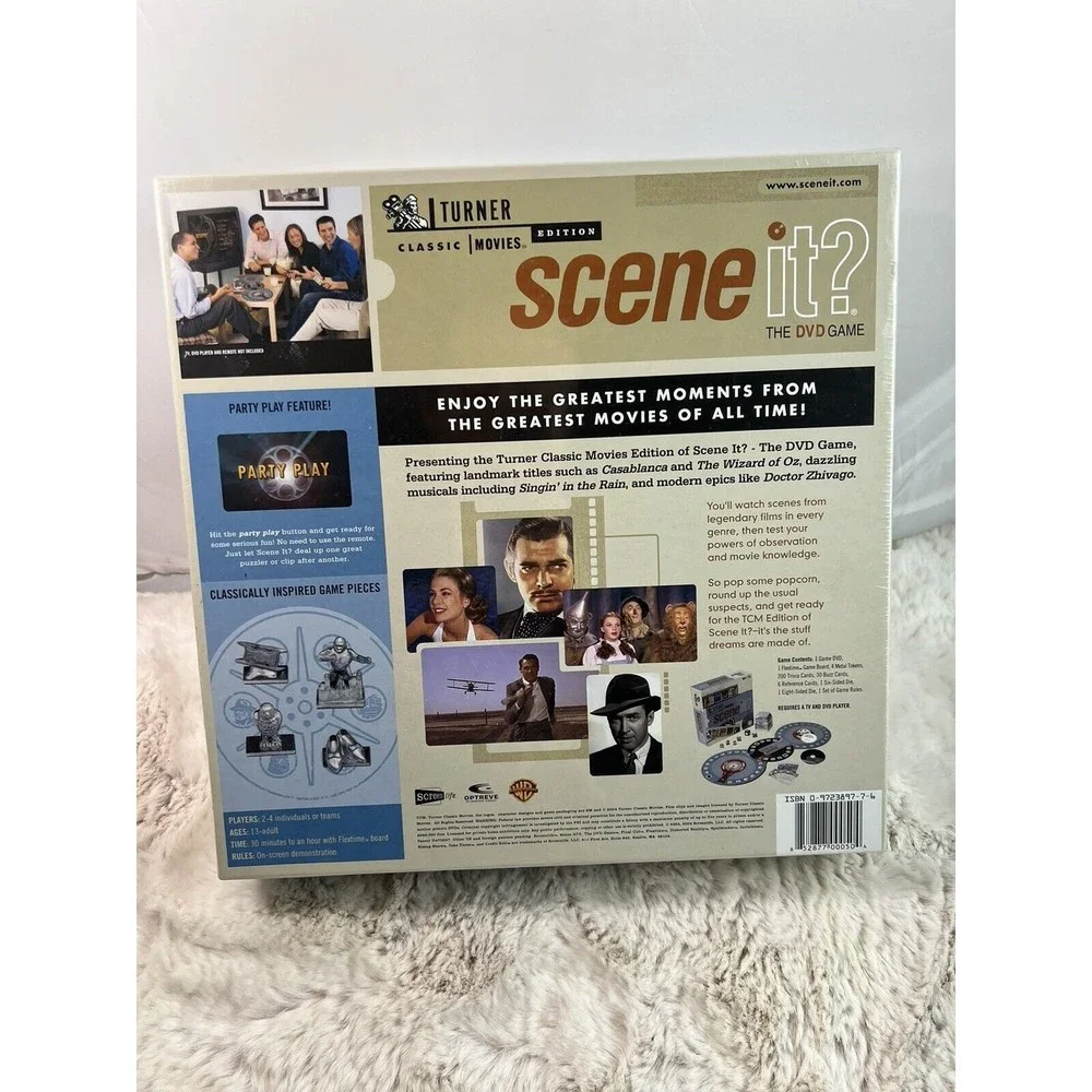 Scene it?‎ DVD Game-Turner Classic Movies Edition 2004 NEW-SEALED BOX